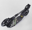 Самокат дитячий 2-х колісний, PU Best Scooter 33006 чорно-салатовий, Ø200mm, AL, 2 амортизатора фото westvelo.com