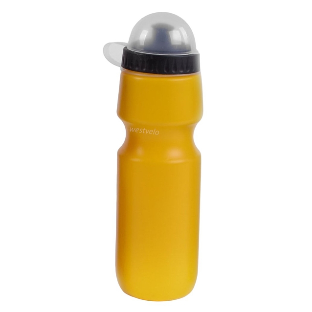 Фляга 700ml харч.пластик, жовта фото westvelo.com