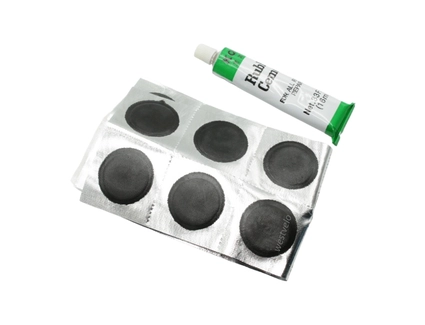 Латки + клей RS 36 круглі (чорні)