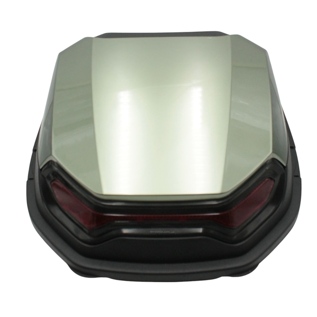 Кофр (багажник) для мотоцикла задній PRC (41×41×29) оливково-чорний фото westvelo.com