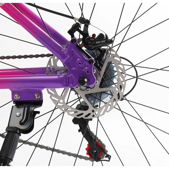 Велосипед 26 AL Corso «INTEGRA» NG-26006 алюміній 15", (к-т SHIMANO) рожево-фіолетовий фото westvelo.com
