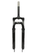 Вилка 26 аморт. безрізьб. Ø28.6mm disk L-200mm CORSO (950) чорно-червона глянцева фото westvelo.com