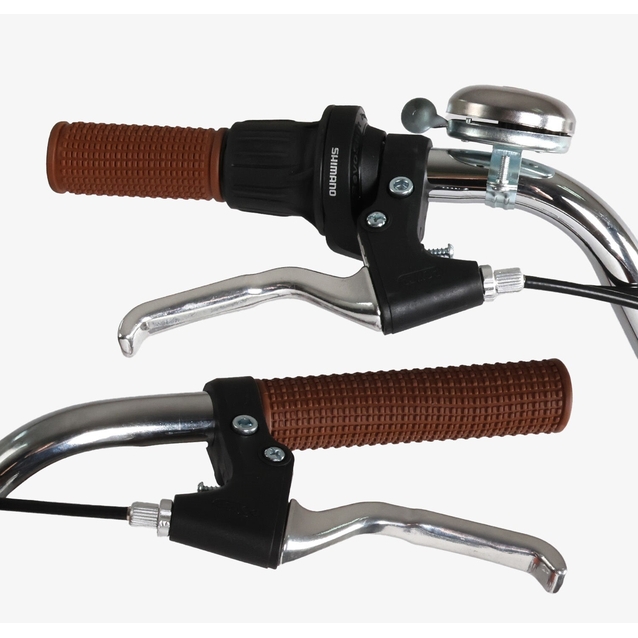 Міський велосипед 28 ST Corso «LIBERTY» LR-28833 сталь 20", (к-т SHIMANO) рожевий + кошик фото westvelo.com