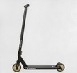 Самокат трюковий Best Scooter «WARRIOR» Т-50615 чорний, HIC-система, пеги, AL диск та дека, колеса PU Ø120mm, ширина керма - 58 см фото westvelo.com