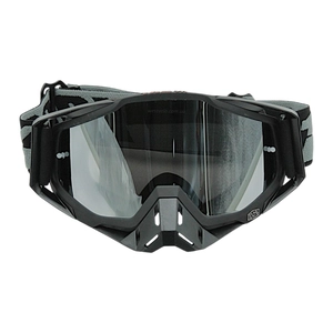 Мото окуляри Кросс-ендуро 100% 109-1-94, чорні, дзеркальний візор (class B)