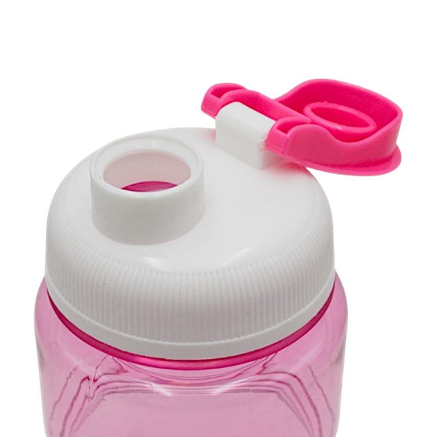 Фляга 650 ml харч.пластик, рожева фото westvelo.com