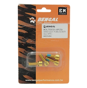 Болти для виноса Bengal (M6XP1x18) (Тайвань), золотий