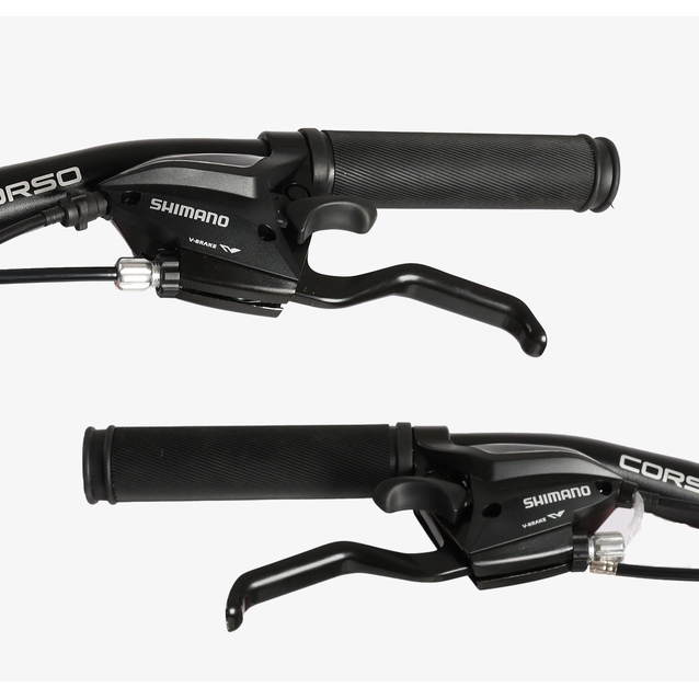 Велосипед 27.5 AL Corso «INTEGRA» NG-27092 алюміній 17", (к-т SHIMANO) чорно-рожевий фото westvelo.com