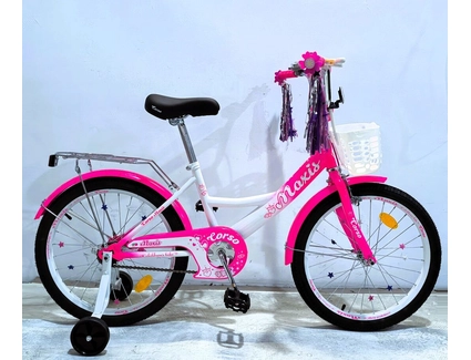 Дитячий велосипед 20 ST Corso «MAXIS» MX-34758 біло-рожевий