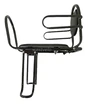 Крісло дитяче метал. на зад. багажник, чорне з м'ягким сидінням відкидне фото westvelo.com