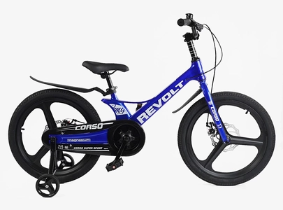 Дитячий велосипед 20 MG Corso «REVOLT» MG-20482 магнієва рама, синій