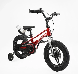 Дитячий велосипед 14 MG Corso «STREAM» SM-96132, магнієва рама, червоний