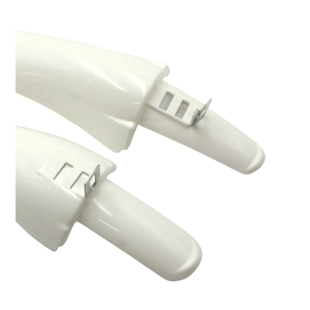 Крила 12-14 дитячі пластик білі (034) фото westvelo.com