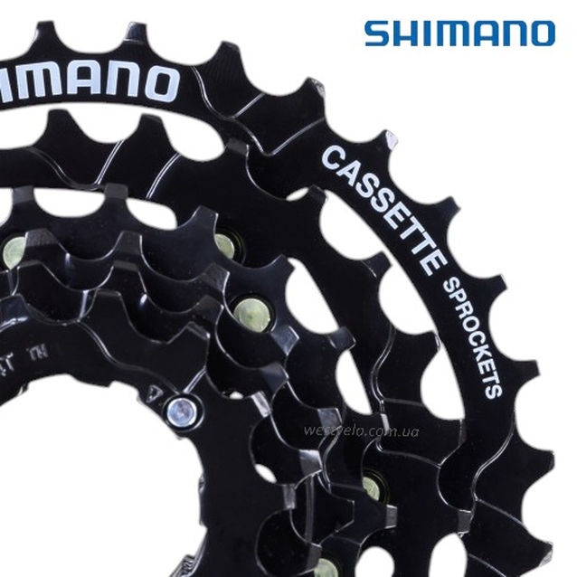 Касета 7 швидкостей SHIMANO HG-200 чорна (12-32T)