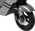 Електроскутер Corso «FLEX» FL-548209 двигун 1500W, акумулятор графеновий 72V 35Ah, сірий, колеса 10" + 1 ящик. акум фото westvelo.com