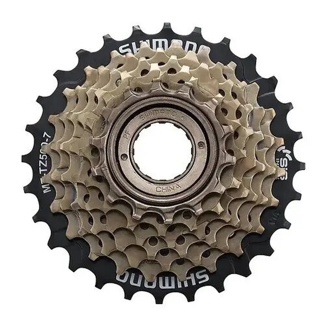 Зірка задня різьбова 7-рик SHIMANO TZ-500 (14-28T)