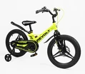 Дитячий велосипед 18 MG Corso «REVOLT» RV-18066, магнієва рама, жовтий фото westvelo.com