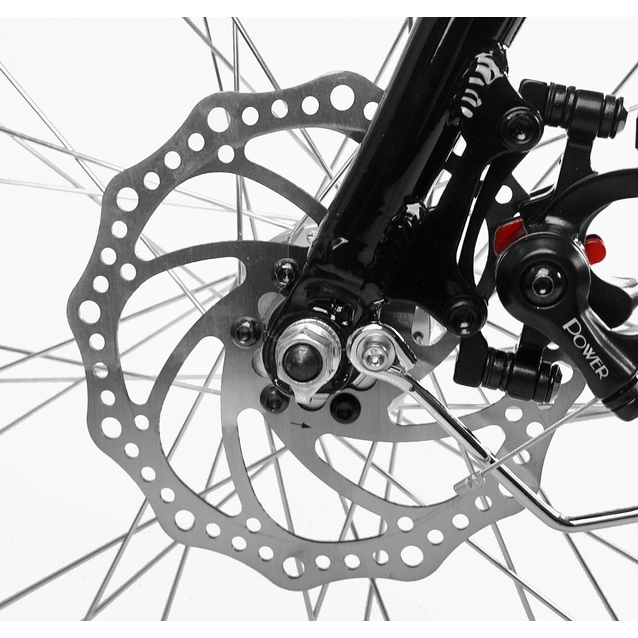 Міський велосипед 28 AL Corso «SONATA» SN-28033 алюміній 18", (к-т SHIMANO) чорний (+к/к/б) фото westvelo.com