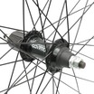Колесо 28-29 зад, обід 2-ний чорний, втулка AL. Quando касета (8-9), чорна спиця фото westvelo.com