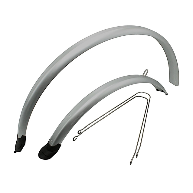 Крила 28 металопластик гнучкі сірі фото westvelo.com