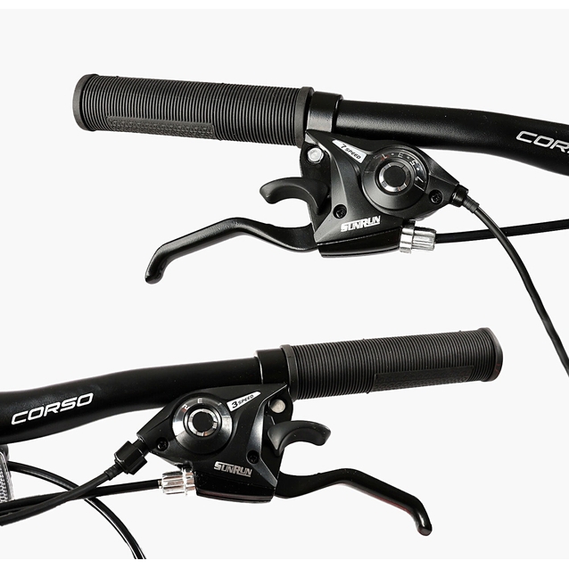 Велосипед 26 ST Corso «GENESIS»  T-26125 сталь 13", (к-т SunRun) рожевий фото westvelo.com