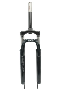 Вилка 26 аморт. безрізьб. CORSO X-WR (739), графітова, disk, шток Ø28.6 L-200mm
