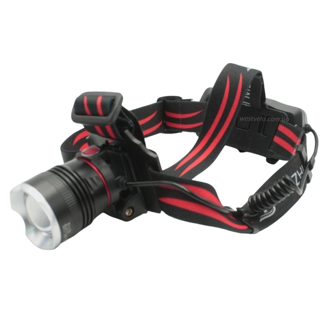 Ліхтар налобний на usb зарядку, BL-112 T6 фото westvelo.com