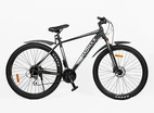 Велосипед 29 AL Corso «MADMAX» MD-29779 алюміній 20", (к-т гідравліка SHIMANO) чорний фото westvelo.com