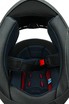 Мото шолом, закритий (L) "222" Чорно-зелений, глянцевий фото westvelo.com