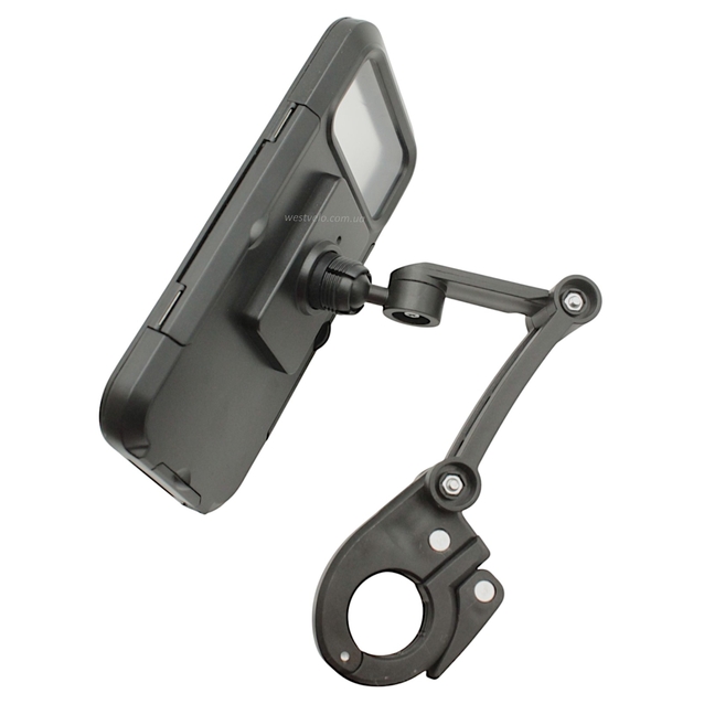 Тримач для телефону пластик WATERPROOF (360 градусів обертання) фото westvelo.com