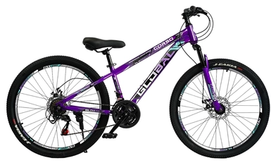 Велосипед 26 ST Corso «GLOBAL» GL-26335 сталь 13", (к-т Saiguan) фіолетовий