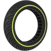 Покришка "8" 8.5-2.0 (Ø142 - 36мм) безкамерка для електросамоката, світловідбивач. салатова смуга фото westvelo.com