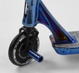 Самокат трюковий Best Scooter «SIMBIOTE-1» 44374 синій, HIC-система, пеги, AL диск та дека, колеса PU Ø120mm, ширина керма - 57 см фото westvelo.com