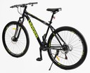 Велосипед 29 ST Corso «LEADER» LD-55620 сталь 19", (к-т SHIMANO) чорно-жовтий фото westvelo.com