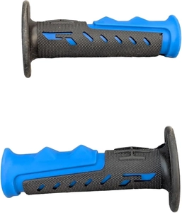 Гріпси гумові чорно-сині з буртиком