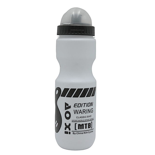 Фляга 700 ml харч.пластик. пластмасова біла (AFT-115) фото westvelo.com