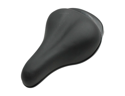 Сідло дитяче CLM-1618203 чорне з ручкою