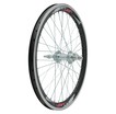Колесо 20 зад, обід 2-ний чорний, втулка ST. на віночках (Хачмас) фото westvelo.com