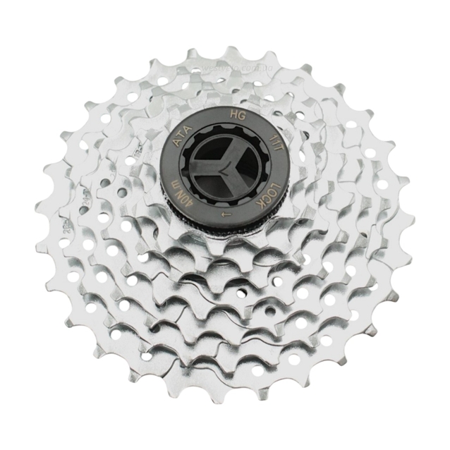 Касета 7 швидкостей АТА нікель (11-28T) фото westvelo.com