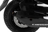 Електроскутер Corso «BLACKFURY» BF-645014, двигун 2800W, акумулятор 72V 40Ah літій-залізо-фосфатний, графітовий, колеса 12" фото westvelo.com