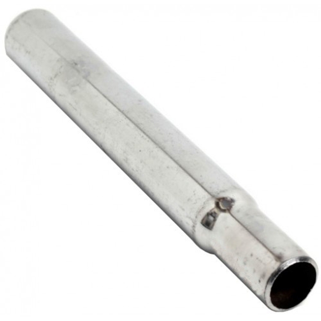 Труба сідла Ø25.4мм сталь, L-25см. нікель фото westvelo.com