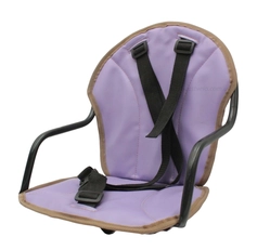 Крісло дитяче на чоловічу раму, металеве, лілове, світло-фіолетове