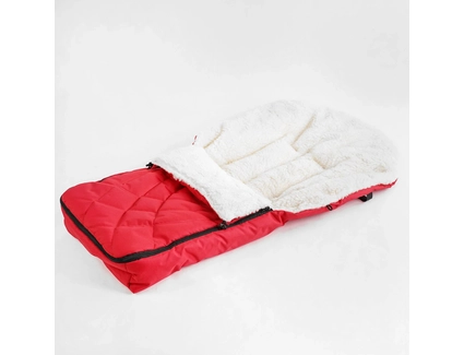 Конверт на хутрі червоний