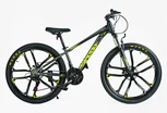Велосипед 26 AL Corso «SPIDER» SP-26775 алюміній 13", (к-т SHIMANO) графітово-жовтий фото westvelo.com