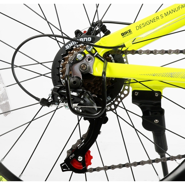 Велосипед 24 AL Corso «CONCEPT» CP-24074 алюміній 11", (к-т SHIMANO) жовтий фото westvelo.com