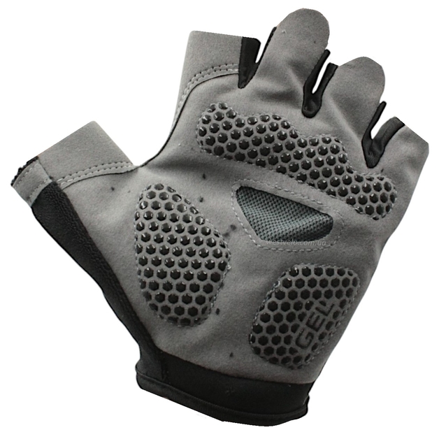 Рукавиці "L" (21-22 см) HONGMAILONG GEL сірі (357) фото westvelo.com
