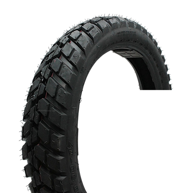 Покришка "17" 110/90-17 Б/К PERFECT (399) напів-шип TL фото westvelo.com