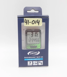 Велокомп'ютер BBB ВСР-05 "DashBoard" чорно-зелений (7 functions)