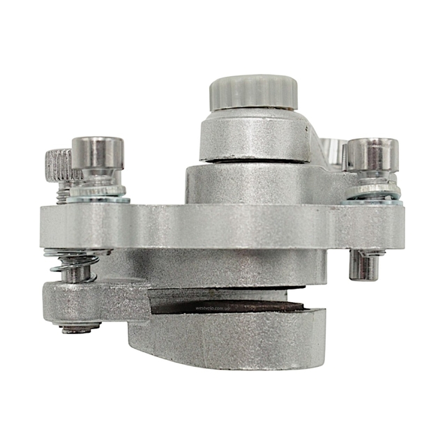 Супорт гальмівний дисковий SHUNFENG (F160/R140) нікель фото westvelo.com