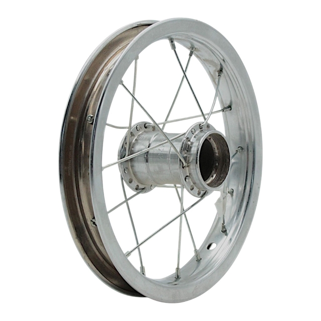 Колесо 12 зад обід нікель, стакан фото westvelo.com